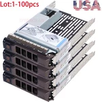 Lot Dell Drive 3.5" 2.5" Adapter Caddy Tray 9W8C4 F238F R320 R420 T610 R530 R630 New. Price: $639.50.