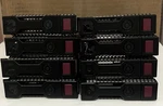 Lot Of 8 Hp Tray Caddy 3.5" For Gen 9 10 Servers Sas Sata 651314-001 Used. Price: $37.00.