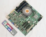 Supermicro X8SIL-F Server Motherboard W/xeon X3450, 4GB Ecc Ram, Io Shield Used. Price: $50.00.