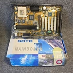 Mainboard Retro Soyo SY-5EMA+ V1.1 Socket 7 Isa Pci Open. Price: $159.99.