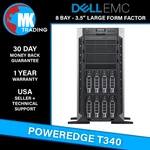 Dell Poweredge T340 4B Lff 5U Server -V1- Choose Cpu/ram/drives Wholesale Good. Price: $1261.00.