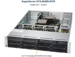 New Supermicro SYS-6028R-WTR 2U Server, Barebone X10DRW-I Redundant Psu 2X740W. Price: $1093.60.