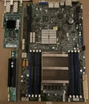 Supermicro X10SRW-F Socket LGA2011-3 Atx Server M/board/cpu E5-2680V3/ECARD Used. Price: $59.75.