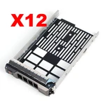Lot Of 12, 3.5" Sas Hard Drive Tray Caddy For Dell Powervault MD1400 Us Seller New. Price: $85.80.