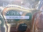 New Supermicro X10DRI-T4+ Dp Motherboard Open. Price: $349.00.