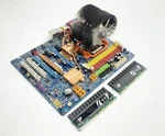 Gigabyte GA-M59SLI-S5 Motherboard Atx AM2 Amd Athlon 64 X2 4600+ 2GHZ 4GB DDR2 Used. Price: $99.99.