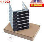 DXD9H GEN15/14TH 2.5 Hdd Drive Tray For Dell R650 R550 R450 R750XD T350 Lot New. Price: $659.00.