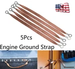 11.4" Strap Engine Grounding Kit With 5/16" Terminals Connectors (5PCS) New. Price: $14.62.