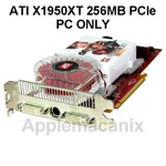 Ati Radeon X1950XT Video Card 256MB GDDR3 Pcie Pci-express X16 Dual Dvi X1900XT New. Price: $49.95.