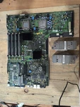 Dell 0DP246 Poweredge 2950 G2 System Board 8 Gb Ram Cpus W/heatsin Used. Price: $58.50.