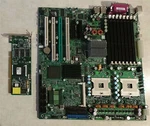 Supermicro X6DHT-G Dual Xeon Server Motherboard W/ Adaptec AAR-2020SA Used. Price: $99.99.