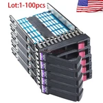 Lot Hp 2.5 Sas Sata Tray Caddy 378343-002 Proliant ML370 DL380 DL580 DL360 G6 G7 Open. Price: $224.00.