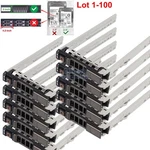 Lot 8FKXC For Dell G13 Sas/sata Sff 2.5" Hdd Tray Caddy R510 R610 R710 R630 R730 New. Price: $540.00.