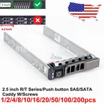 Lot 2.5 Hard Drive Caddy Tray For Dell R720 R730XD R620 R710 G176J Sas Sata New. Price: $1060.00.