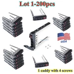 Lot Supermicro SB16105 2.5" Sas/sata Hard Drive Tray Ssd Caddy MCP-220-00047-0B Open. Price: $287.00.