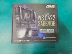 Asus Ws C422 Sage 10/G Motherboard New. Price: $440.00.