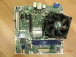 Hp 582679-001 Motherboard H-IG41-UATX W/free Intel Cpu! Used. Price: $15.99.