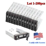 Lot 2.5" Sas Hdd Tray Caddy For Lenovo ST550 SR550 SR650 SR850 SR590 SM17A06246 New. Price: $324.50.