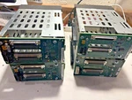 Lot Of Dell 328WD PE4400 2-U160 Backplane With Cage 1X2DRIVE Bay Assembly Used. Price: $30.00.