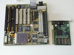 Vintage Chaintech 5VLM M101 Socket 7 Pc Board + Pentium 166 64MB Sdram. Price: $83.99.