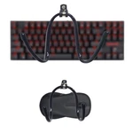 Pmsanzay Pack Of 2, Keyboard Mouse Wall Mount Holder Rack - Black New. Price: $13.17.