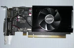 Msi Amd Radeon R7 240 2GD3 64B Lp 2GB Video Card Used. Price: $25.00.