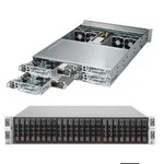 Supermicro 4-NODE X9DRT-P 2U 8X E5-2650V2 24 Hdd Trays 10GBE Rails Used. Price: $799.97.