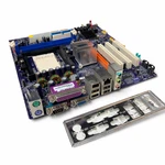 Ecs RS482-M Rev 1.0A Socket 939 DDR400 Pci-express Atx Motherboard Used. Price: $69.00.