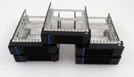 Lot Of Chenbro 3.5" Hdd Drive Tray Caddy RM14604-131 Black Used. Price: $25.00.