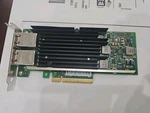Intel X540-T2 Pcie X8 1GB/10GB RJ45 Dual Port Ethernet Network Adapter X540-2T Used. Price: $30.00.