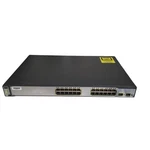 Cisco Systems Catalyst WS-C3750-24TS-E Managed Gigabit Switch Used. Price: $36.50.