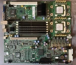 Intel SE7501WV2 SWV533SCSI A99386-112 Dual Xeon Server Board Combo -tested Used. Price: $265.00.