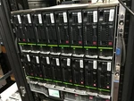 Hp C7000 G3 Bladesystem 16XBL460C G9 32X E5-2680V4 *448 Core Multi-cloud Cluster Used. Price: $8084.55.